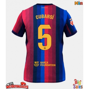 Barcelona Pau Cubarsi #5 Replica Home Stadium Shirt 2026-27 Short Sleeve